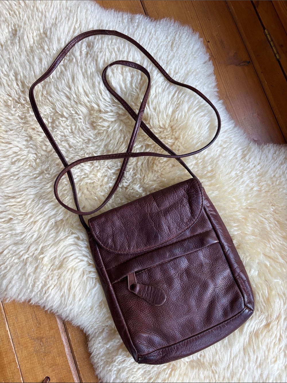 Vintage Leather Crossbody